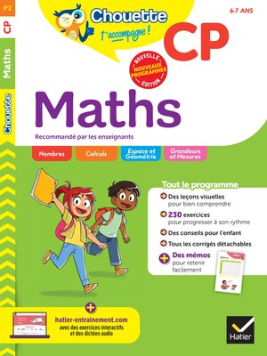 cover image of Chouette--Maths CP